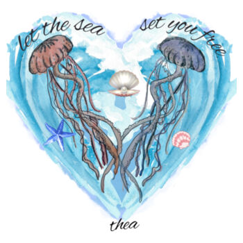 Thea - White Tea Towel Design