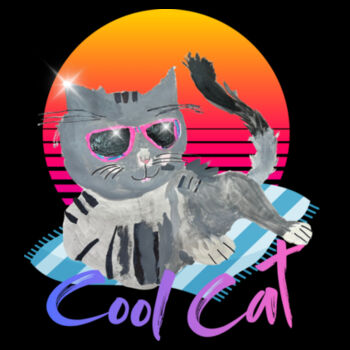 Bella Choi - Black Tea Towel Design