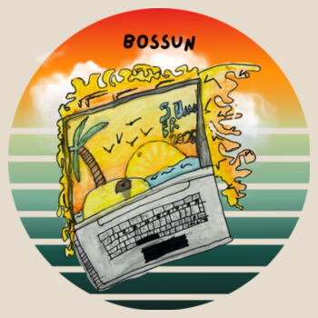 Bossun - Natural Tea Towel Design