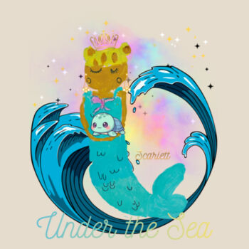 Scarlett - Natural Tea Towel Design