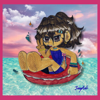 Jaydah - Gildan Youth Heavy Cotton T-Shirt Design