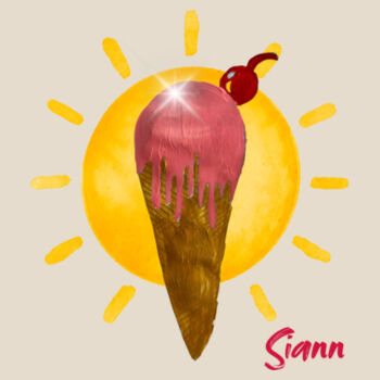 Siann - Natural Tea Towel Design