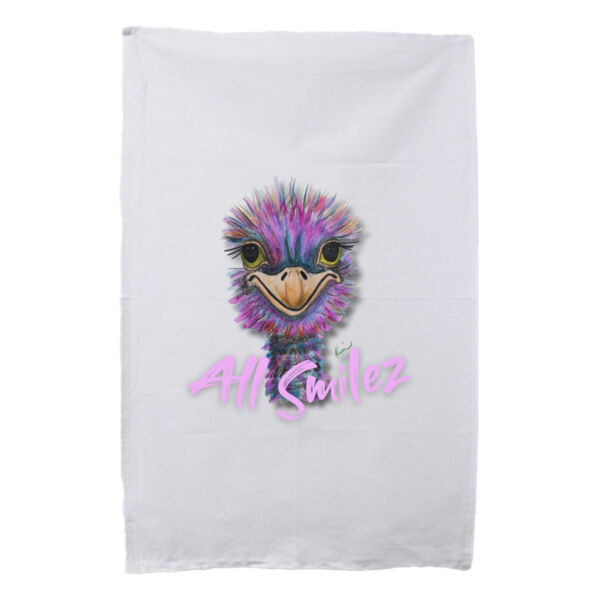 Osterich - All Smilez - Tea Towel Thumbnail