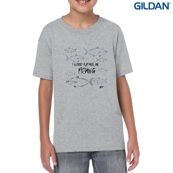 Olin  - Gildan Youth Heavy Cotton T-Shirt Thumbnail