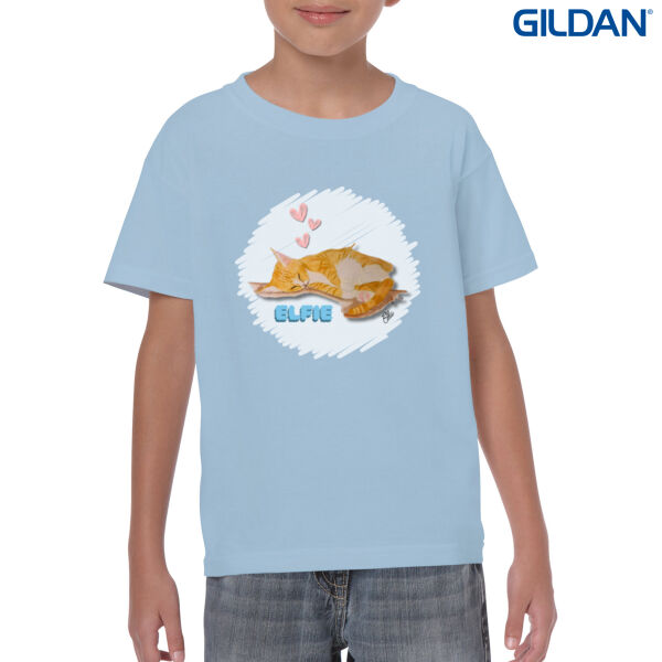 Ella - Gildan Youth Heavy Cotton T-Shirt Thumbnail
