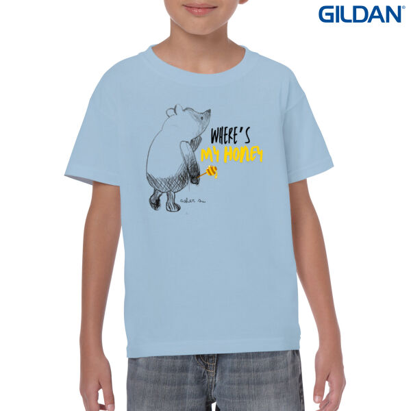 Asher - Gildan Youth Heavy Cotton T-Shirt Thumbnail