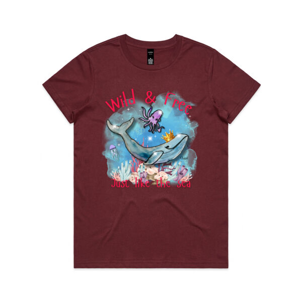 Chase - AS Colour Womens Maple Tee Thumbnail