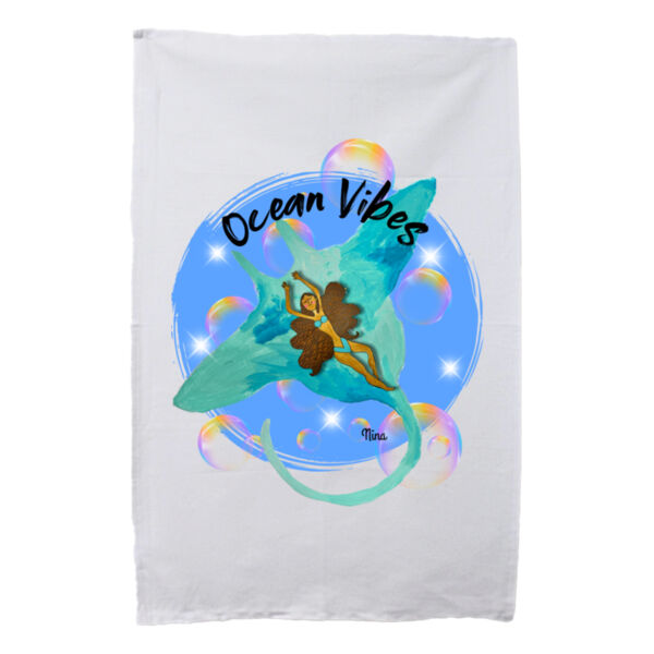 Nina’s Ocean Vibes - Tea Towel Thumbnail