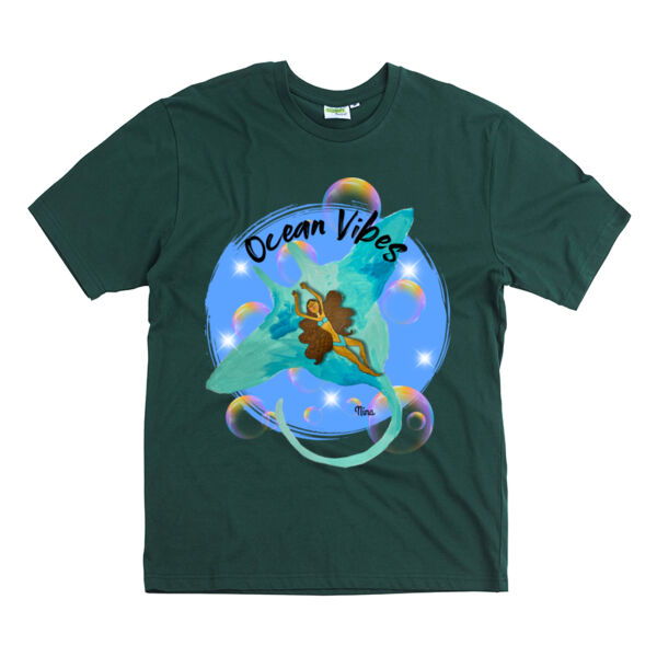 Nina’s Ocean Vibes - C-Force Kids Unisex Classic Tee Thumbnail