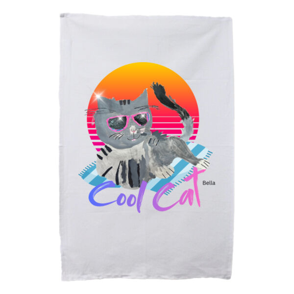 Bella Choi - White Tea Towel Thumbnail