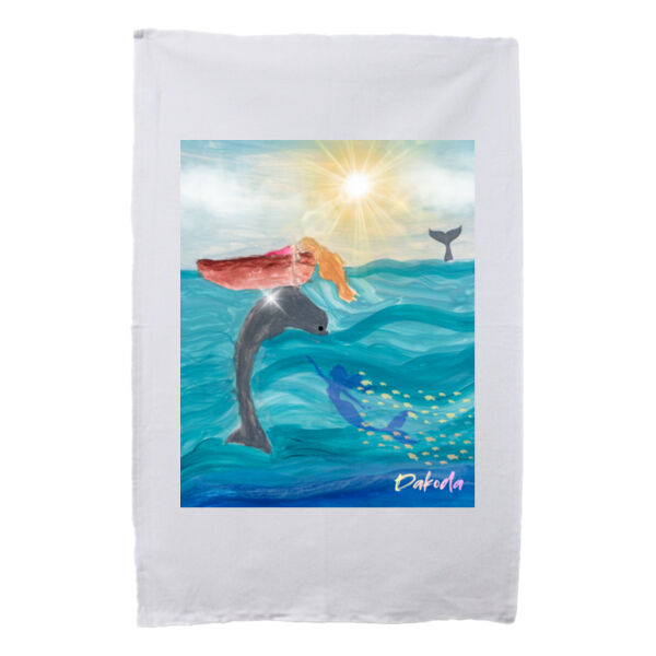 Dakoda Swetman - White Tea Towel Thumbnail