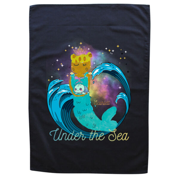 Scarlett - Black Tea Towel Thumbnail