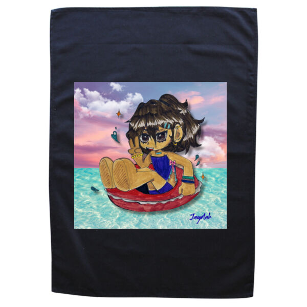Jaydah - Black Tea Towel Thumbnail