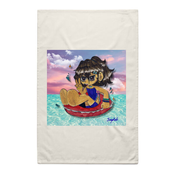 Jaydah - Natural Tea Towel Thumbnail