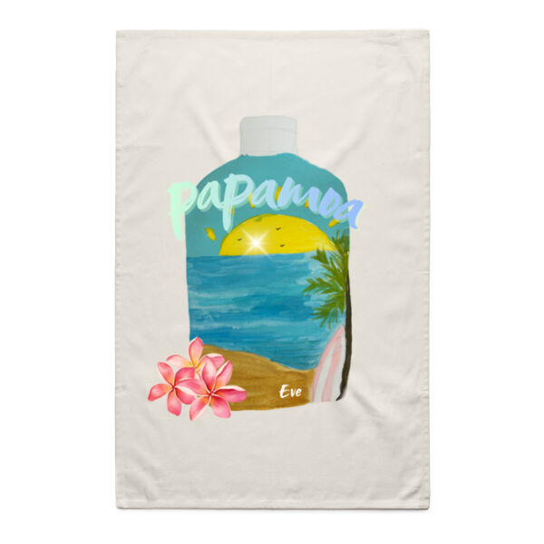 Eve - Natural Tea Towel Thumbnail