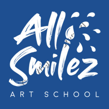 All Smilez Art School - Kids T - Gildan Youth Heavy Cotton T-Shirt Design