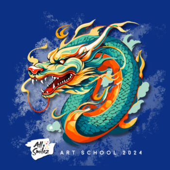 Dragon art 2024 - All Smilez art school - Tote Bag Design