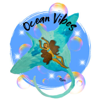 Nina’s Ocean Vibes - Tea Towel Design