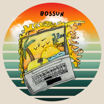 Bossun - Natural Tea Towel Design