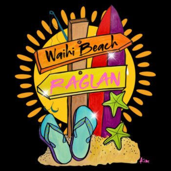 Summer Vibes - Gildan Youth Heavy Cotton T-Shirt Design