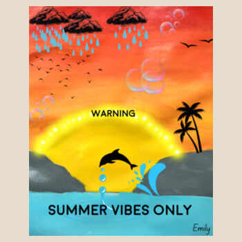 Emily - Natural Tea Towel Design