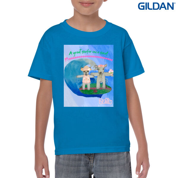 Julia - Gildan Youth Heavy Cotton T-Shirt Thumbnail