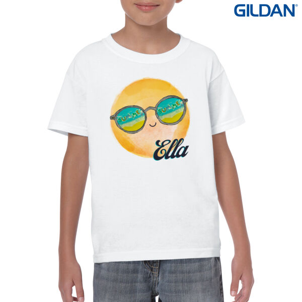 Ella - Gildan Youth Heavy Cotton T-Shirt Thumbnail