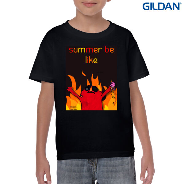 Vincent - Gildan Youth Heavy Cotton T-Shirt Thumbnail