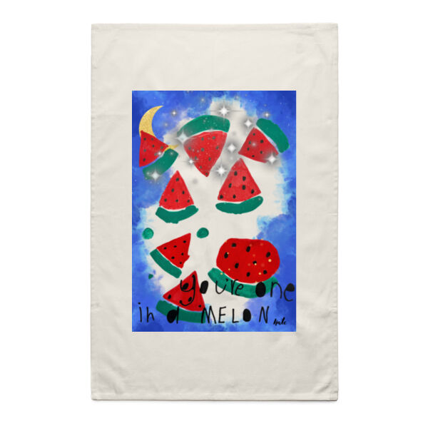 Nate Smith - Natural Tea Towel Thumbnail