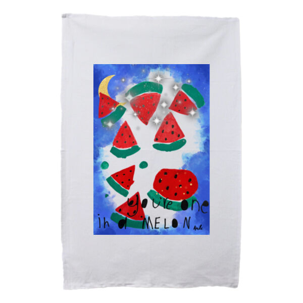 Nate Smith - White Tea Towel Thumbnail