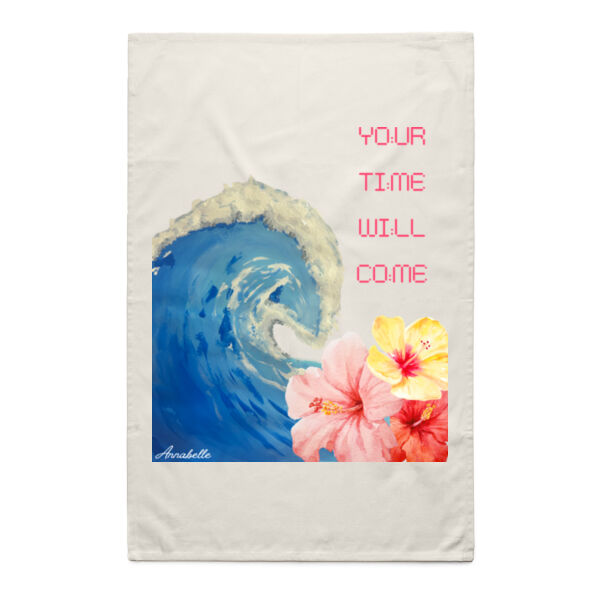 Annabelle - Natural Tea Towel Thumbnail