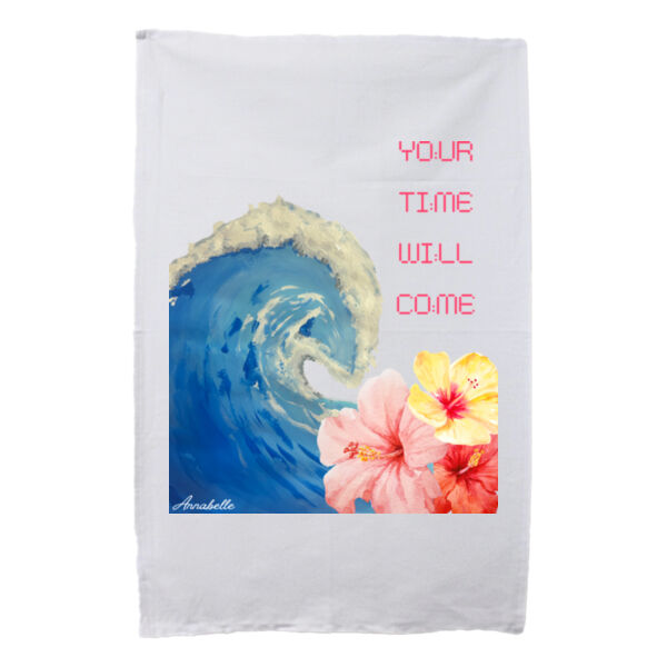 Annabelle - White Tea Towel Thumbnail