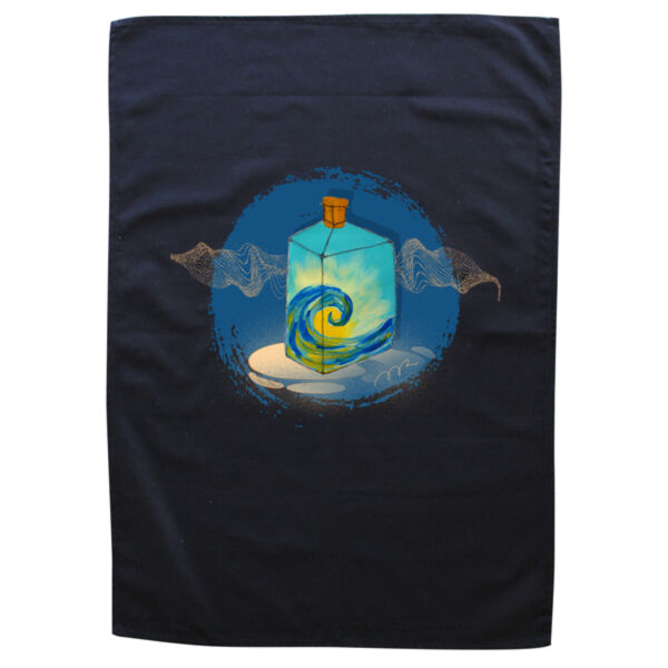 Maia - Black Tea Towel Thumbnail