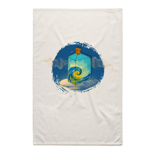 Maia - Natural Tea Towel Thumbnail