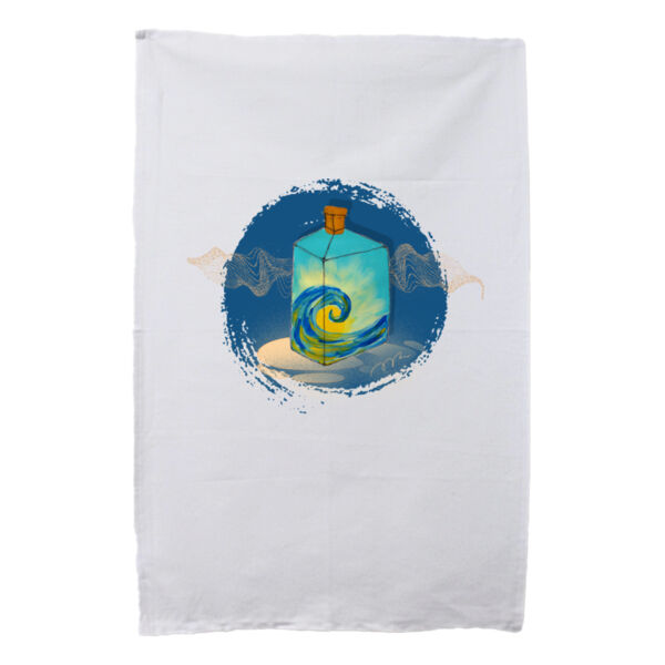 Maia - White Tea Towel Thumbnail