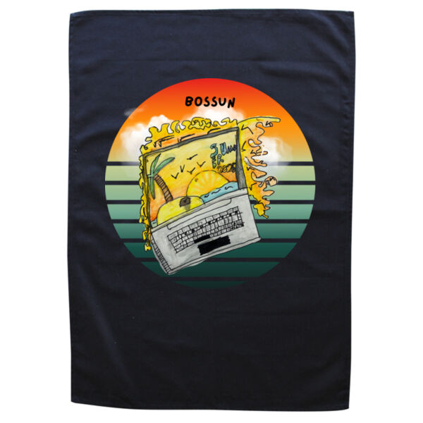 Bossun - Black Tea Towel Thumbnail