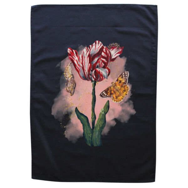 Lauren - Black Tea Towel Thumbnail