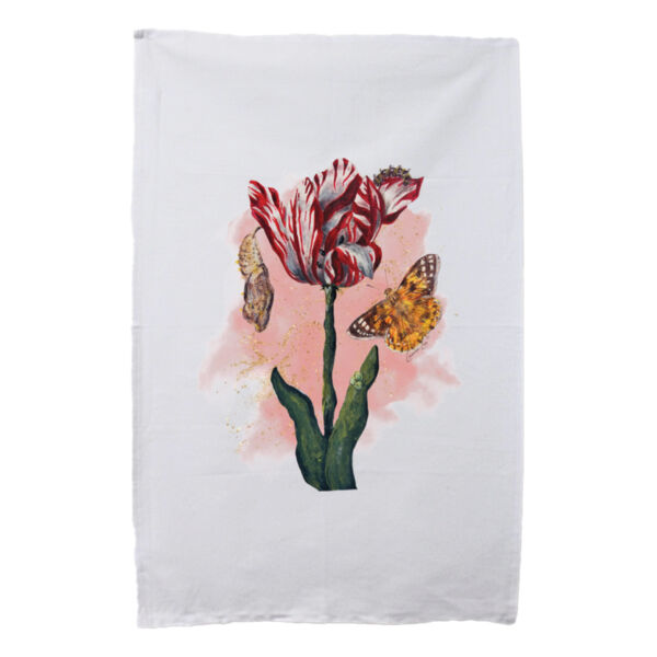 Lauren - White Tea Towel Thumbnail