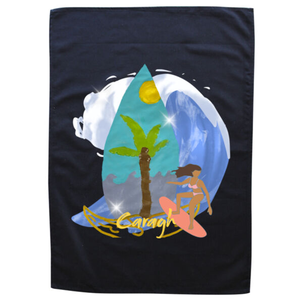 Caragh - Black Tea Towel Thumbnail