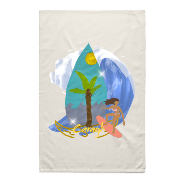 Caragh - Natural Tea Towel Thumbnail