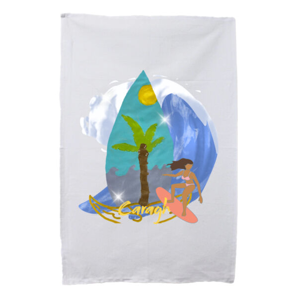 Caragh - White Tea Towel Thumbnail